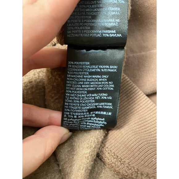 Divided Stars Shine Brown Astrology‎ Hoodie Size L - Picture 7 of 7